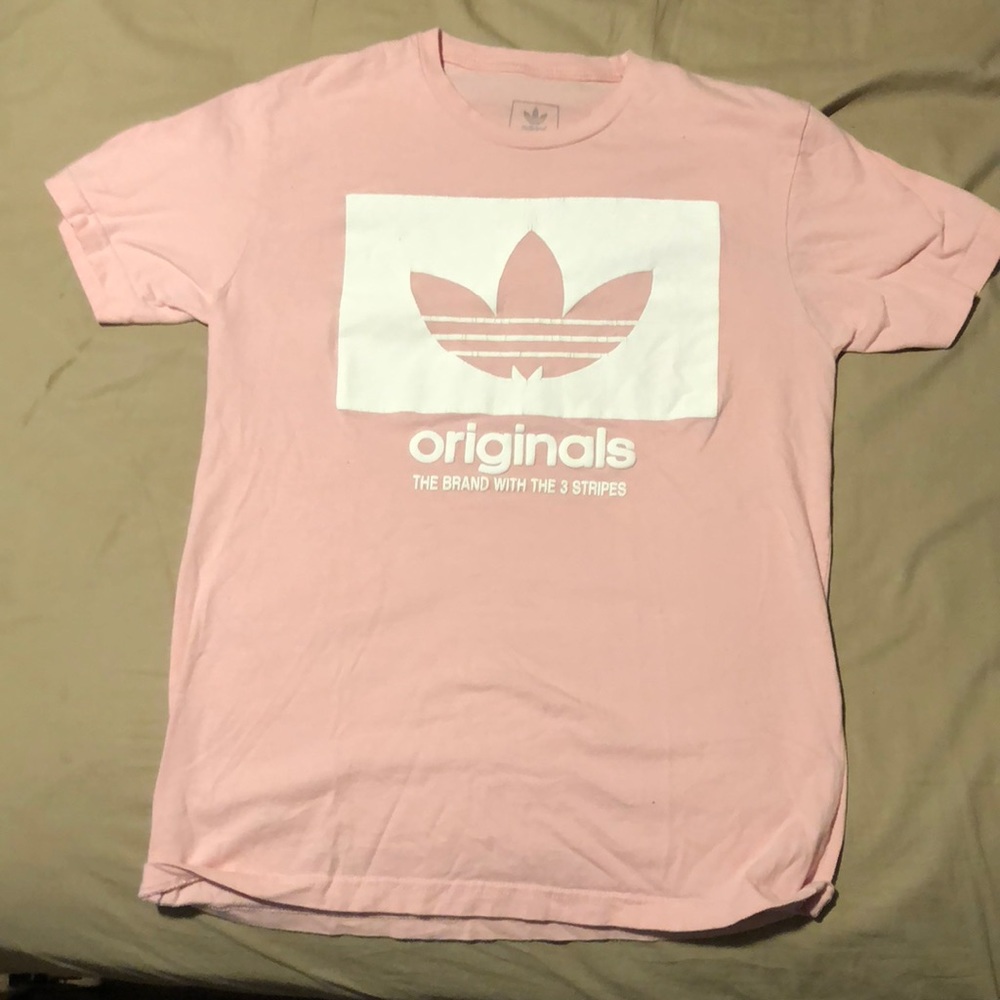 Pink Adidas Shirt (Woman’s)